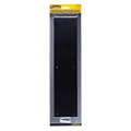 Brinks Commercial 15 in L Matte Black Stainless Steel Push Plate BC41022